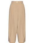 ULTRA WIDE LEG PANTS WITH PLEATS