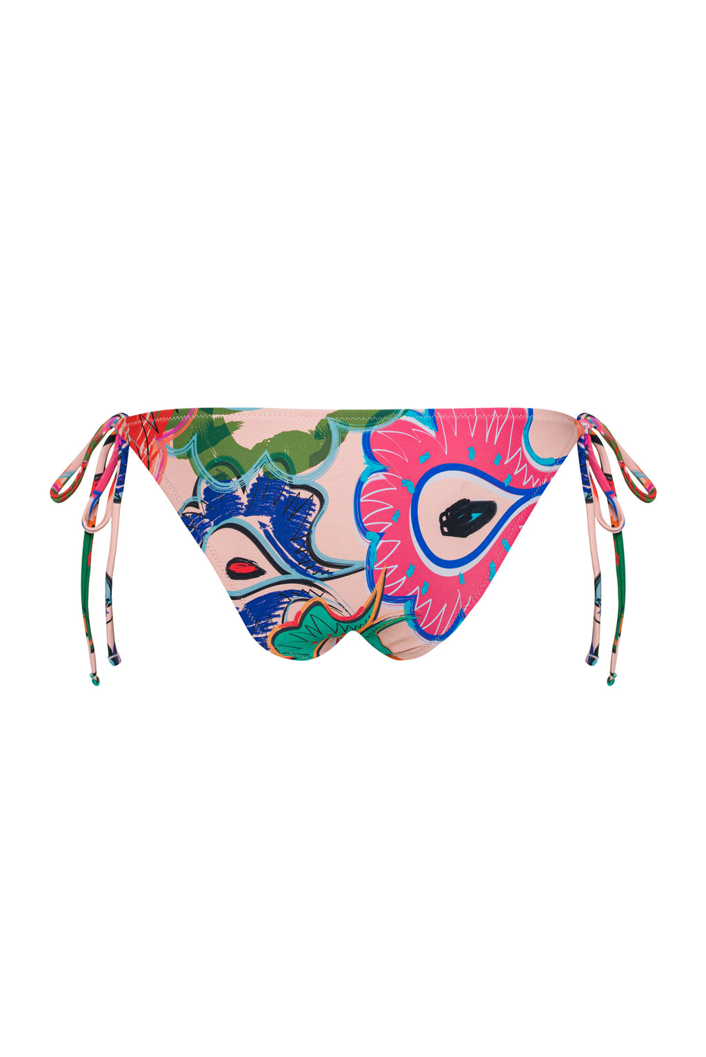 Paisley Tie Up Bikini Bottom – MEHTAP ELAIDI