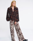 WIDE LEG PRINTED PARACHUTE PANTS