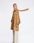 TRENCH COAT WITH COLLAR SASH